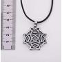 EUEAVAN Crossed Celtic Knot Amulet Talisman for Eternal and Infinitive Love Pendant Necklace