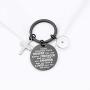 WSNANG Faith Mustard Seed Keychain Always Remember You’re Braver Than You Believe Keychain Inspirtaional Jewelry Gifts