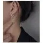 COLORFUL BLING Tassel Chain Dangle Small Hoop Earrings for Women Girls Men Minimalist Personalized Punk Jewelry COLORFUL BLING Tassel Chain Dangle Small Hoop Earrings for Women Girls Men Minimalist Personalized Punk Jewelry