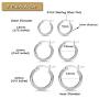 MASOP Sterling Silver Small Hoop Earrings Lightweight Click-Top Huggie Earrings for Women Girls, 13mm 16mm 20mm, Mothers Day Mom Gifts from Daughter Son
