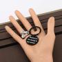 CENWA Boxing Gift Boxing Gloves Keychain Sports Gift Thank You for Being in My Corner Gifts for Boxers Boxing Coach