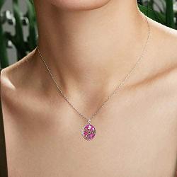 Picture Locket Necklace Sterling Silver That Holds Pictures Photo Butterfly Necklace Custom Personalized Memory Butterfly Locket Pendant Necklace Jewelry Gifts for Women Teens Girlfriend Her Mother