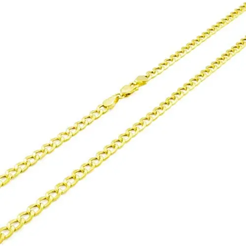 Nuragold 10k Yellow Gold 3.5mm Cuban Curb Link Chain Pendant Necklace, Mens Womens Lobster Lock 16'' 18'' 20'' 22'' 24'' 26'' 28'' 30'' Nuragold 10k Yellow Gold 3.5mm Cuban Curb Link Chain Pendant Necklace, Mens Womens Lobster Lock 16'' 18'' 20'' 22'' 24'' 26'' 28'' 30''