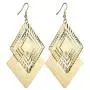 KaFu Boho Lightweight Geometric Filigree Hollow out Rhombus Shape-Dangle Drop Vintage Statement Earrings for Women girls KaFu Boho Lightweight Geometric Filigree Hollow out Rhombus Shape-Dangle Drop Vintage Statement Earrings for Women girls