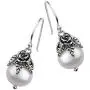 PAZ Creations .925 Sterling Silver Pearl Dangle Earrings PAZ Creations .925 Sterling Silver Pearl Dangle Earrings