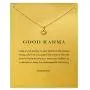 Baydurcan Hundred River Friendship Anchor Compass Necklace Good Luck Elephant Pendant Chain Necklace with Message Card Baydurcan Hundred River Friendship Anchor Compass Necklace Good Luck Elephant Pendant Chain Necklace with Message Card