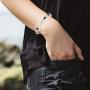 EBUTY Magnetic Bracelet for Women Sparkling Cubic Zirconia