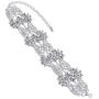 Holylove 4 Color Chunky Choker Shiny Bling Crystal Necklace for Women Jewelry Wedding Party Daily Accessories 1 Piece with Gift Box