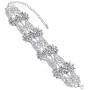 Holylove 4 Color Chunky Choker Shiny Bling Crystal Necklace for Women Jewelry Wedding Party Daily Accessories 1 Piece with Gift Box