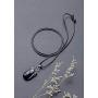 MANIFO Natural Quartz Crystal Stone Necklace Reiki Healing Gemstone Pendant Necklace Jewelry for Women Men