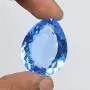 Blue Topaz Gem 44.00 Ct Brazilian Topaz Faceted Pear Blue Topaz Gemstone Loose Blue Topaz Gem 44.00 Ct Brazilian Topaz Faceted Pear Blue Topaz Gemstone Loose