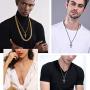PROSTEEL Minimalist Cross Necklace for Men Women, 316L Stainless Steel，Gold/Silver/Black/Rose Gold/Blue Tone, Hypoallergenic Jewelry, Customize Available, Come Gift Box
