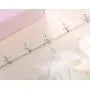 S925 Sterling Silver Jewelry Cross Adjustable Bracelet Link 7 to 9 inches