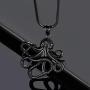 Punk Animal Necklace Mens 316L Stainless Steel Hip-hop Animal Pendant 18k Gold/Black Gun Plated Men Streetwear Jewelry