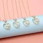 IEFRICH Initial Heart Necklace for Women Girls, Cubic Zirconia Dainty Initial Heart Necklace for Women Teen Girls Jewelry Gifts IEFRICH Initial Heart Necklace for Women Girls, Cubic Zirconia Dainty Initial Heart Necklace for Women Teen Girls Jewelry Gifts