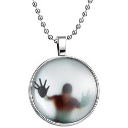 Paialco Jewelry Halloweens Creepy Specter Noctilucence Necklace Luminous Pendant