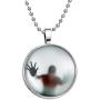 Paialco Jewelry Halloweens Creepy Specter Noctilucence Necklace Luminous Pendant
