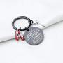 AKTAP Dorothy Ruby Inspired Keychain Wizard of Dorothy Ruby Red Slippers Jewelry Inspirational Gift You’re Braver Than You Believe