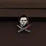CENWA Halloween Jewelry Halloween Brooch Pin Halloween Movie Inspired Brooch Pin Horror Movie Fans Gift
