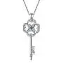 Sterling Silver Celtic Jewelry for Women, Love Knot Irish Key Pendant Necklace Christmas Gifts for Her Sterling Silver Celtic Jewelry for Women, Love Knot Irish Key Pendant Necklace Christmas Gifts for Her