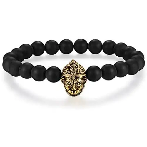 Hanuman Hindu God of Strength and Courage Energy Beads Bracelet 8mm Hanuman Hindu God of Strength and Courage Energy Beads Bracelet 8mm