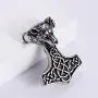 ULATREE Viking Jewelry Men Thor Hammer Pendant Necklace Viking Gifts for Men Stainless Steel Necklace for Men ULATREE Viking Jewelry Men Thor Hammer Pendant Necklace Viking Gifts for Men Stainless Steel Necklace for Men