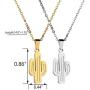 Your Always Charm Cactus Necklace,BFF Friendship Necklace with Gift Card