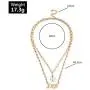 Butterfly Necklace Earrings Set Butterfly Pendant Chain Link Necklace Charm Hoop Earrings Gold Plated Stainless Steel Old English Angle Babygirl Pendant Necklace Adjustable