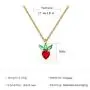 ZMJK Cute Colourful Crystal Apple Strawberry Cherry Peach Grape Lifelike Fruit Pendant Necklace for Women Girl Charm Tropical Fruit Jewelry ZMJK Cute Colourful Crystal Apple Strawberry Cherry Peach Grape Lifelike Fruit Pendant Necklace for Women Girl Charm Tropical Fruit Jewelry
