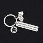 BAUNA Gambler Gifts Casino Lucky Keychain with Poker Charm Playing Cards Jewelry for Poker Lovers Casino Lover Gambling Jewelry
