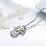 VOROCO 925 Sterling Silver Simple Cute Style Pendant Necklace Birthday Gift Jewelry for Women Girls VOROCO 925 Sterling Silver Simple Cute Style Pendant Necklace Birthday Gift Jewelry for Women Girls
