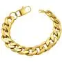 ChainsHouse Men Women Cuban Link Bracelet Stainless Steel/18K Gold Plated Classic 3mm-14mm Wide Miami Curb Chain Wrist Bracelets, 21CM(8.3''), Send Gift Box ChainsHouse Men Women Cuban Link Bracelet Stainless Steel/18K Gold Plated Classic 3mm-14mm Wide Miami Curb Chain Wrist Bracelets, 21CM(8.3''), Send Gift Box
