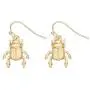 MANZHEN 10K Gold Plated Supernatural Beetle Insect Dangle Earrings Personality Earrings MANZHEN 10K Gold Plated Supernatural Beetle Insect Dangle Earrings Personality Earrings