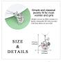 LUHE Elephant/Unicorn/Sloth/Owl Sterling Silver Cute Animal Necklace Good Luck Animal Pendant Holiday Jewelry Gift for Girls Teens Women Lover