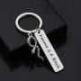 WSNANG Riverdale Inspired Gift Karma is A Bitch Keychain Southside Serpents Snake Charm Jewelry Riverdale TV Themed Gift