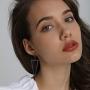 Womens Geometric Dangle Drop Earrings, Metal Triangle Dangle Earrings Costume Jewelry For Her Gift, Multiple Color
