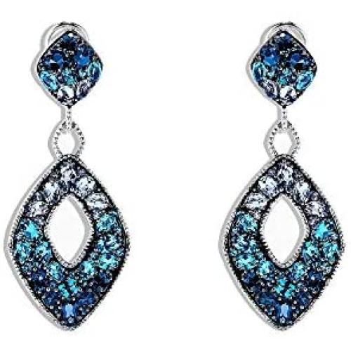 Effy Jewelry Blue Topaz Chandelier Earrings in 925 Sterling Silver, 11.29 TWCIES0C656M0