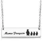 MAOFAED Mother Gift Birthday’ s Gift Mama Penguin Necklace Gift for Mom Wife Family Necklace MAOFAED Mother Gift Birthday’ s Gift Mama Penguin Necklace Gift for Mom Wife Family Necklace