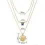 JUSZXY Gold Layered Necklace, Boho Multi-Layered Medallion Disc Coin Pendant 14K Gold Plated Dainty Chain Layering Choker Necklace for Women Girls Jewelry Mothers Day JUSZXY Gold Layered Necklace, Boho Multi-Layered Medallion Disc Coin Pendant 14K Gold Plated Dainty Chain Layering Choker Necklace for Women Girls Jewelry Mothers Day
