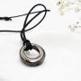 Circle of Life Cremation Jewelry for Ashes Stainless Steel Pendant Urn Necklace Keepsake Memorial Jewellery