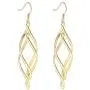 TIVANI Womens Pretty 18K Gold Plated Double/Triple/Tassel Linear Loops Design Twist Wave Hook Dangle Earrings for Women Girls TIVANI Womens Pretty 18K Gold Plated Double/Triple/Tassel Linear Loops Design Twist Wave Hook Dangle Earrings for Women Girls