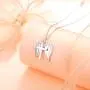 925 Sterling Silver God in My Heart Faith Hope Love Cross Pendant Necklace for Women Girlfriend Daughter Mother