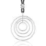 Necklaces for Women Long Statement Silver Pendant Necklace with Leather Rope Necklaces for Women Long Statement Silver Pendant Necklace with Leather Rope