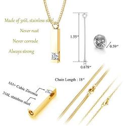 Udalyn Crystal Cremation Urn Jewelry Ashes Memorial Necklace Cube Urn Pendant Necklace for Ashes Mom Dad Grandpa Grandma Women Men