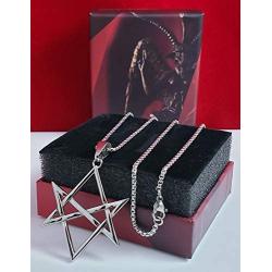 XerxesJewelry.com Unicursal Hexagram - Thelema Pentagram Stainless 316L - 1.5 inch