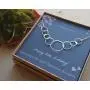 EFYTAL 80th Birthday Gifts for Women, Sterling Silver Eight Circle Necklace for Her, 8 Decade Jewelry 80 Years Old EFYTAL 80th Birthday Gifts for Women, Sterling Silver Eight Circle Necklace for Her, 8 Decade Jewelry 80 Years Old