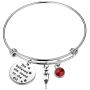 AKTAP Phlebotomist Gift Nurse Phlebotomist Bracelet She Believed She Could So She Did Phlebotomy Graduation Gifts for Technician Hematologist Medical Technologist