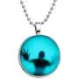 Paialco Jewelry Halloweens Creepy Specter Noctilucence Necklace Luminous Pendant Paialco Jewelry Halloweens Creepy Specter Noctilucence Necklace Luminous Pendant