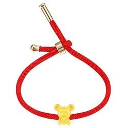 Vanski 2020 Zodiac Sign Mouse New Year Charm Bracelet for Women Adjustable Red Rope Braided Chinese Good Luck Symbol Jewelry