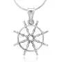 SUVANI 925 Sterling Silver CZ Cubic Zirconia Bicycle Pendant Necklace, 18 inches